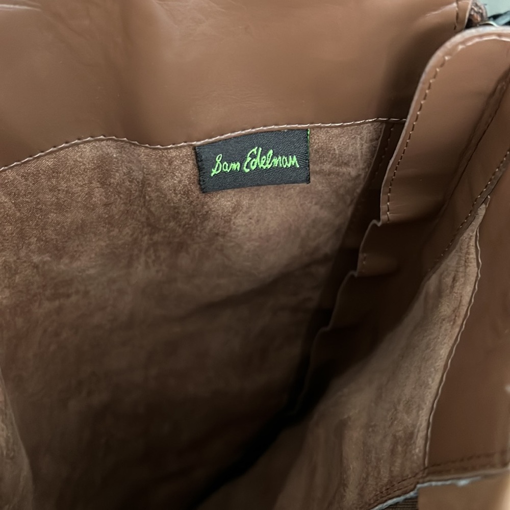 Sam Edelman Riding Zip Up Brown Boot - Picture 5 of 5